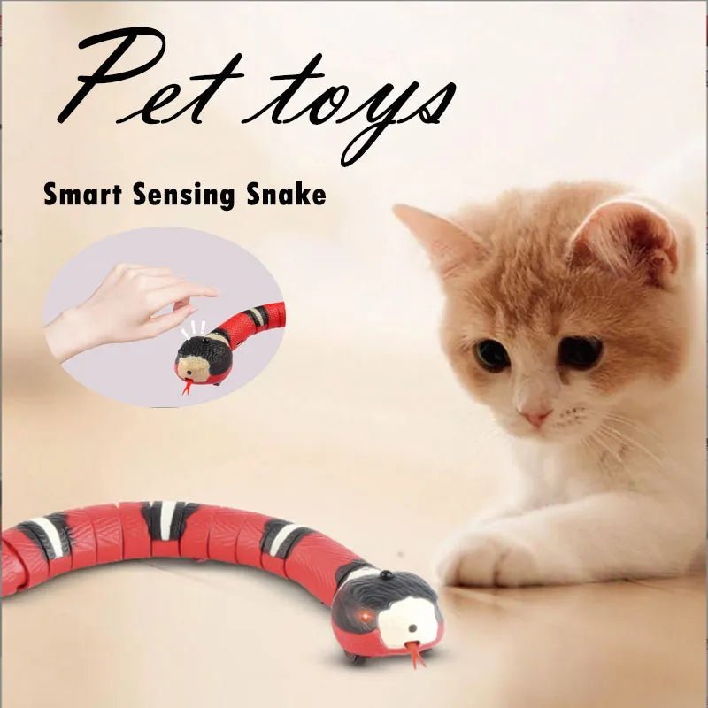 Smart Sensing Snake Cat Toy - Valitic Pets