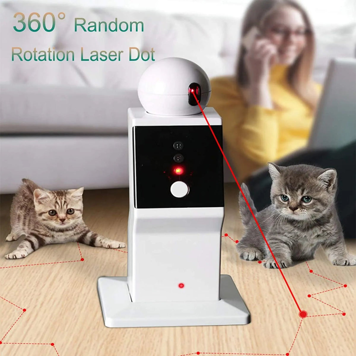 Automatic Cat Laser Toy - Valitic Pets