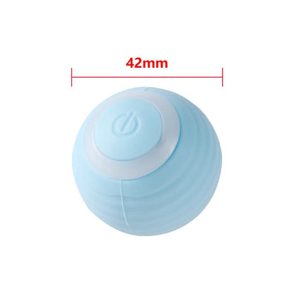 Automatic Moving Cats Toy Interactive Ball Rechargeable Rolling Electric Ball Home Pet Accessories Things for Supplies - Valitic Pets