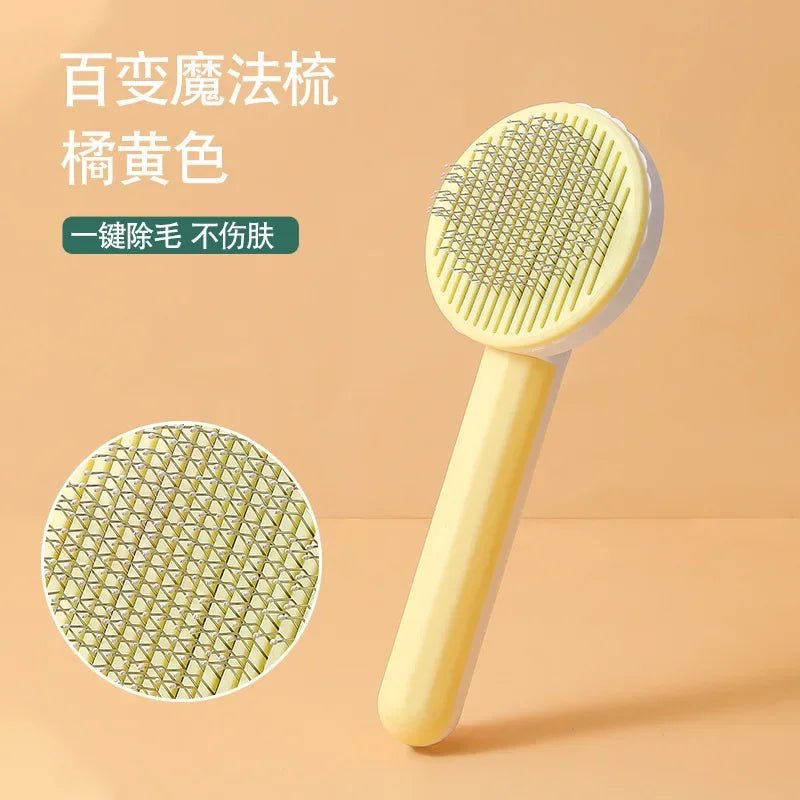 Cat Brush Pet Grooming Brush for Cats Remove Hairs Pet Cat Hair Remover Pets Hair Removal Comb Puppy Kitten Grooming Accessories - Valitic Auto Store