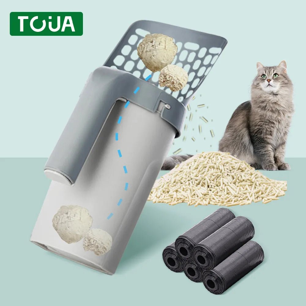 Cat Litter Scoop With Refill Bag - Valitic Pets