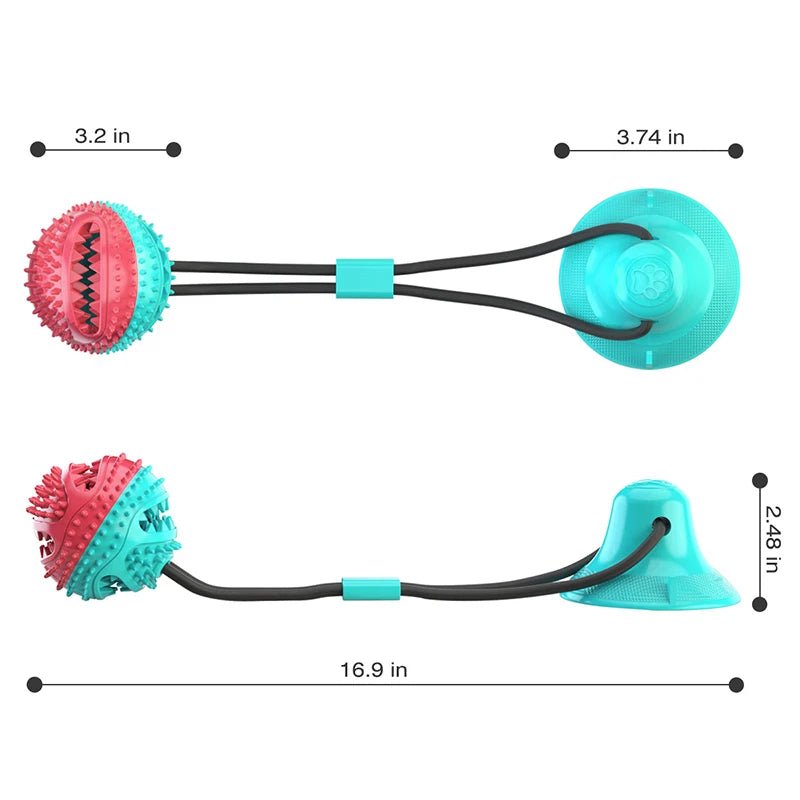 Dog Ball Suction Cup Toys - Valitic Pets