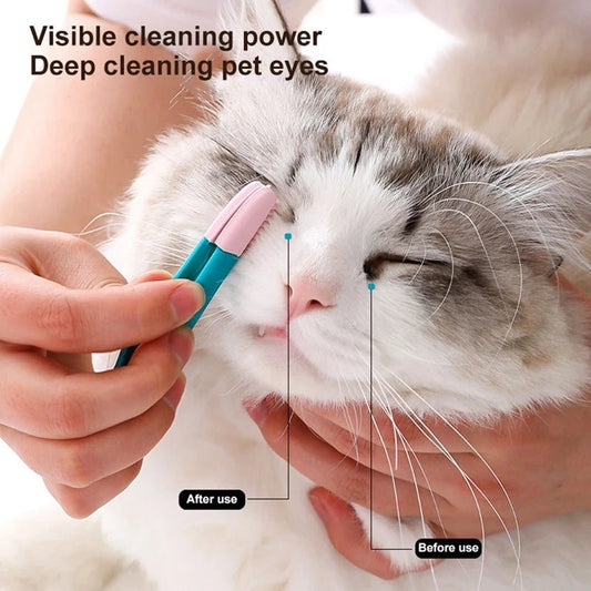 Eye Scab Cleaning - Valitic Pets