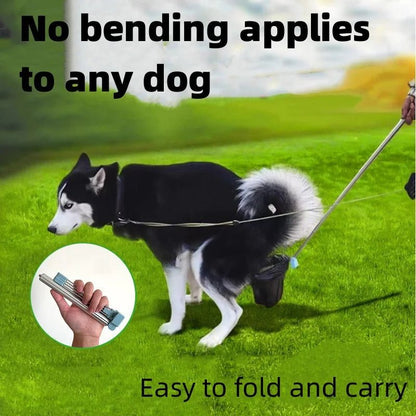 Foldable Portable Pooper Scooper Pet Dog Dedicated for Picking Up Excrement Going Out Walking Dog Toilet Clean Dog Convenience - Valitic Pets