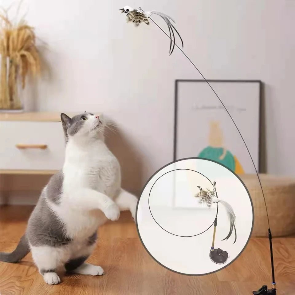 Interactive Cat Stick Toy - Valitic Pets