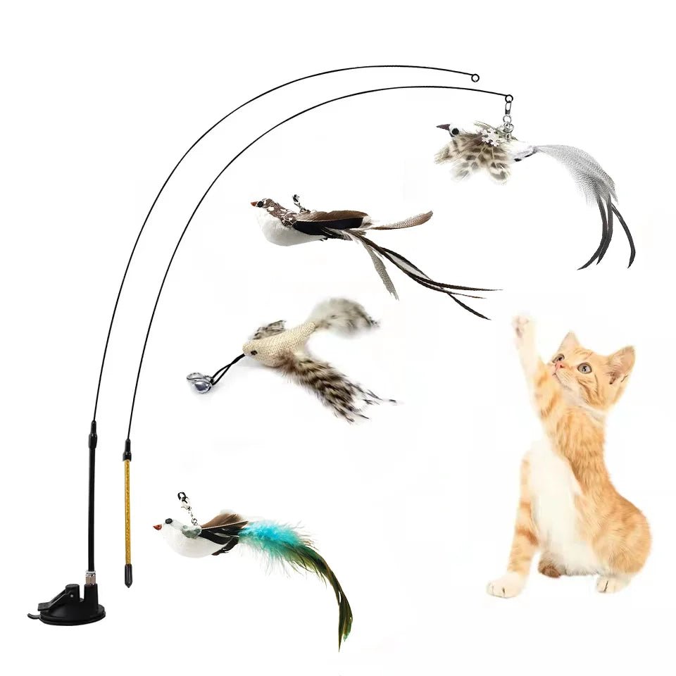 Interactive Cat Stick Toy - Valitic Pets