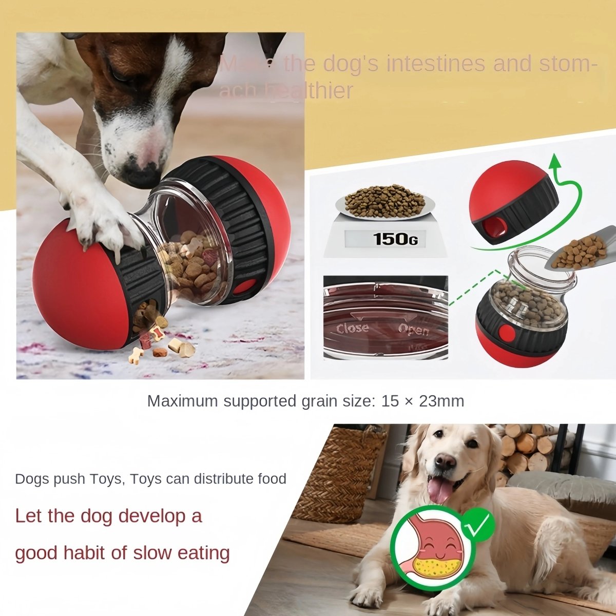 Pet Dog Leaky Food Toy - Valitic Pets