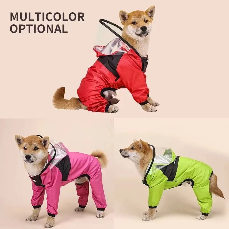 Pet Dog Raincoat - Valitic Pets