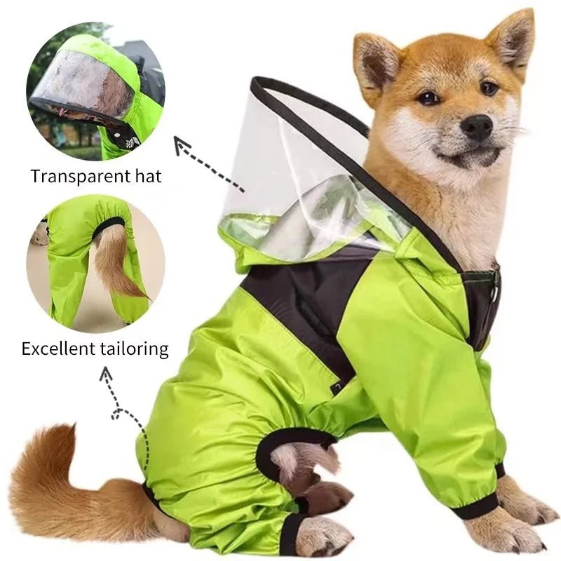 Pet Dog Raincoat - Valitic Pets