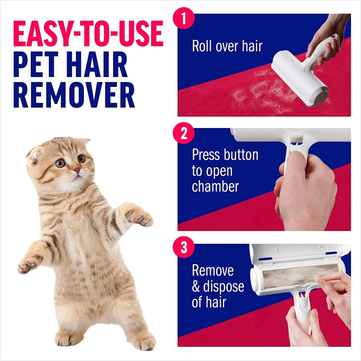 Pet Hair Remover Roller - Valitic Pets