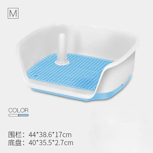 Poop Scooper Plastics Portable Dog Toilet Large Potty Tray Supplies Dog Toilet Splash Prevention Orinal Perro Pet Products DQ - Valitic Pets