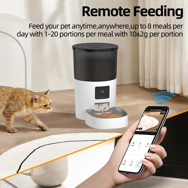 Cat Feeder With Camera - Valitic Pets