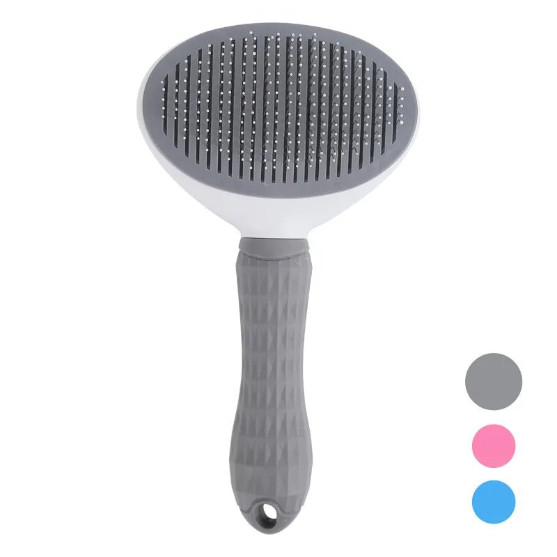 Self-cleaning Pet Hair Remove Comb Cat Slicker Brush Pet Hair Removal Comb For Cats Grooming Brushes Dog Combs Cat Accessories - Valitic Pets