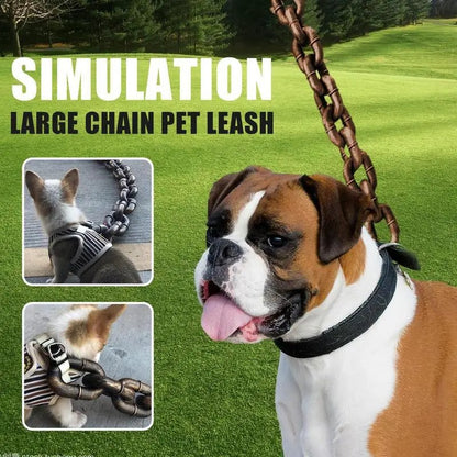 Simulation Large Chain Pet Lesh - Valitic Pets