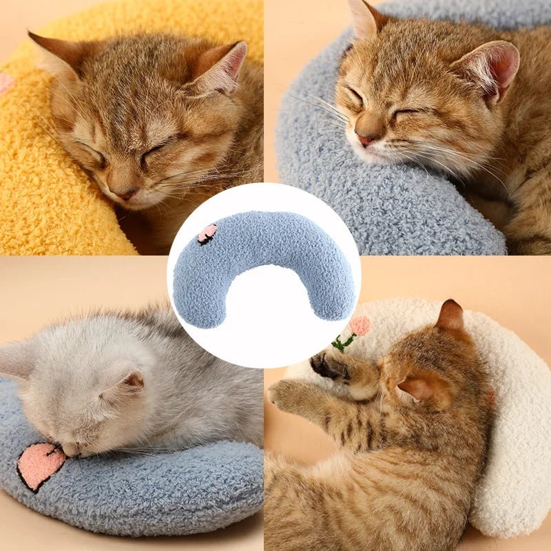 Dog And Cat Sleeping Pillow U-Shaped - Valitic Auto Store