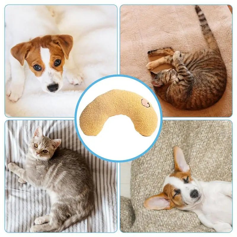 U Shaped Pet Pillow Cat Pillow Skin-Friendly Elastic Cushion Pet Accessories For Dogs - Valitic Auto Store